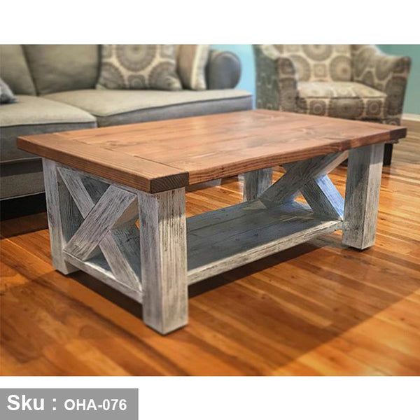 Swedish Wood Coffee Table - OHA-076