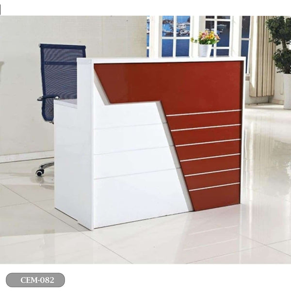 Reception desk - Reception Counter - Spanish MDF wood - CEM-082