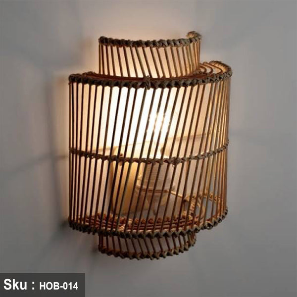 Bamboo Wood Chandelier - HOB-014 - 30cmx30cm