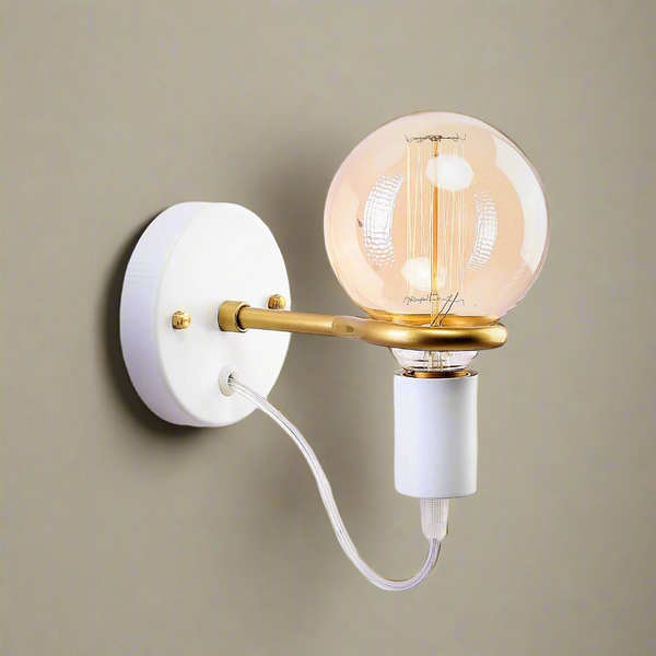 Metal wall lamp for interior decoration - ELF-063