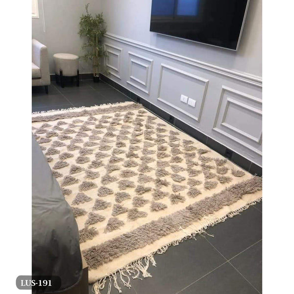 Handmade pure wool rug - 200x300cm - LUS-191