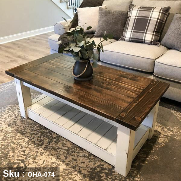 Swedish Wood Coffee Table - OHA-074