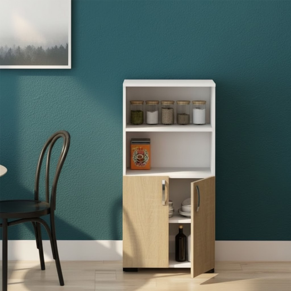 Coffee Corner Modern KBA-006 made of MDF wood – Elegant design with a size of 60 cm for organizing the coffee corner