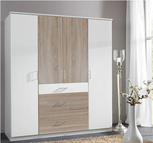 دولاب خشب MDF بطبقة ميلامين 180×50×200 سم