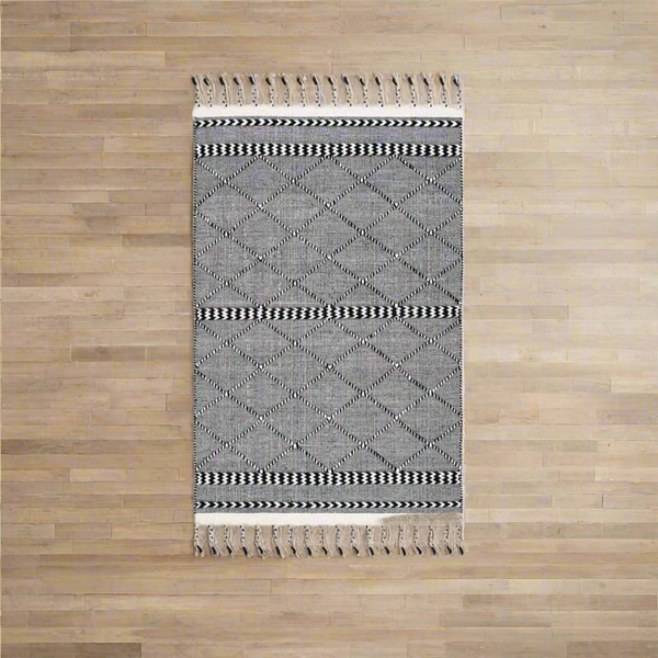 Handmade pure wool rug - 200x150cm - LUS-300