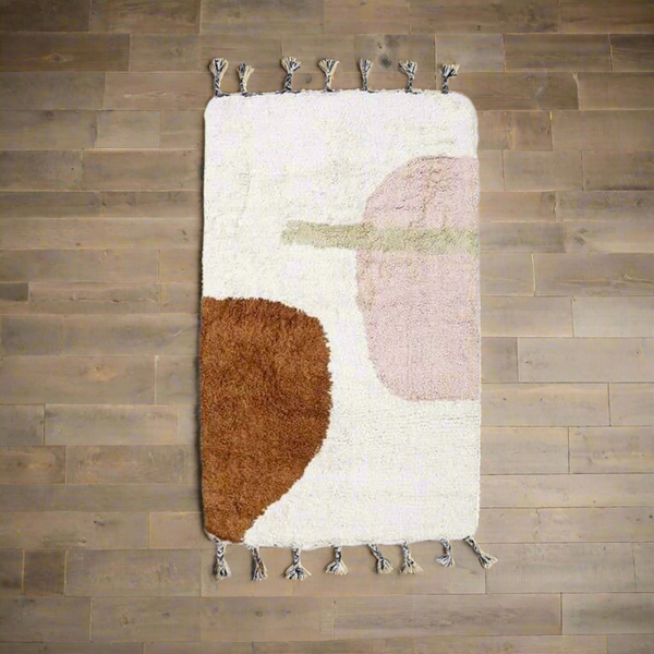 Handmade pure wool rug - 200x150cm - LUS-222