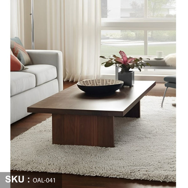 High-quality MDF wooden coffee table - OAL-041