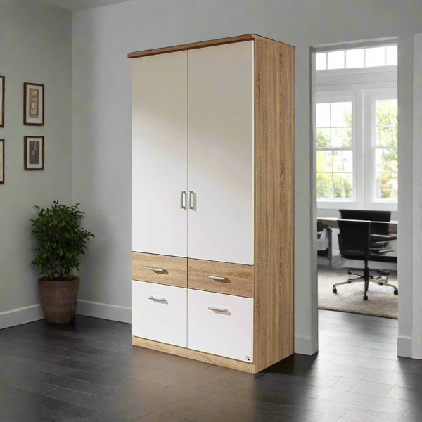 High quality MDF wood wardrobe - OAL-059