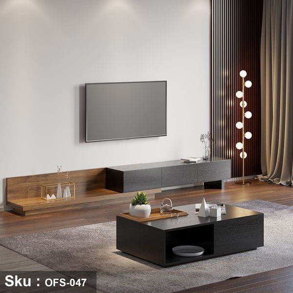 TV table and coffee table made of high-quality MDF wood - OFS-047