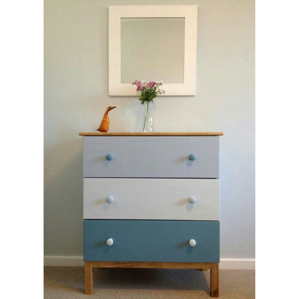 Side Drawer Unit CHW-003 – Counter Wood × Musky Legs with Doco Paint + Oyster