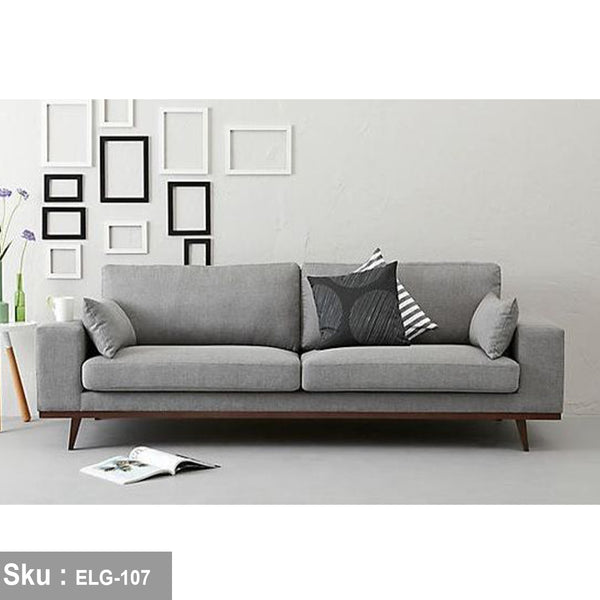 Beech wood sofa - ELG-107 - 220 * 80