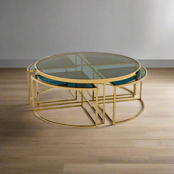 EVA metal coffee table, thermal electrostatic paint