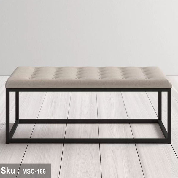 Iron banquet table with electrostatic paint