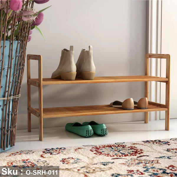 Musk wood shoe rack - O-SRH-011