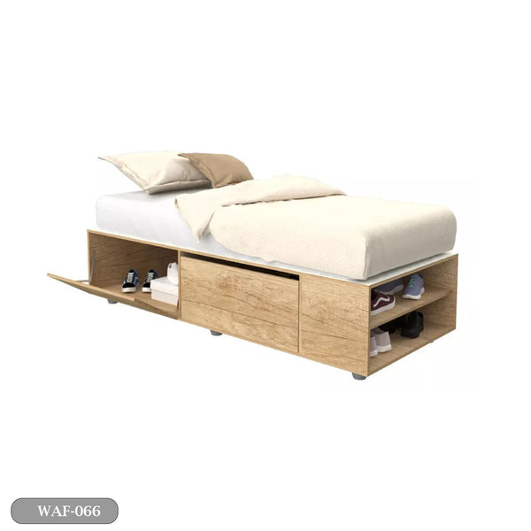 Children's bed - high quality MDF wood - WAF-066