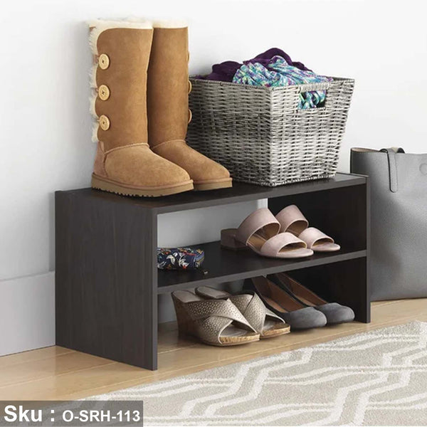 High-quality MDF wooden shoe rack - O-SRH-113