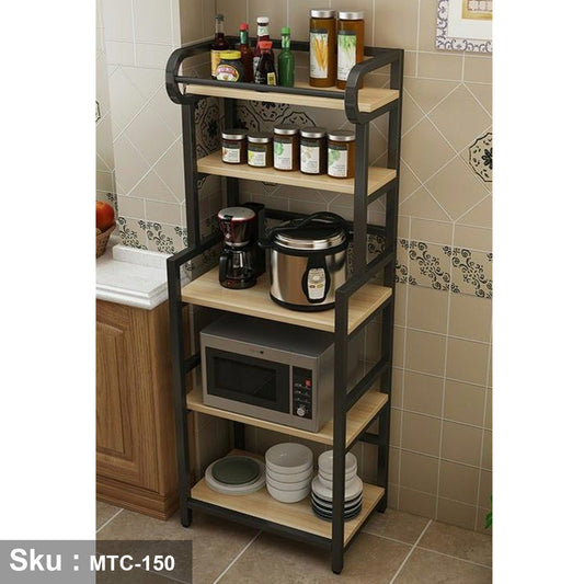 Electrostatic paint metal kitchen storage unit - MTC-150