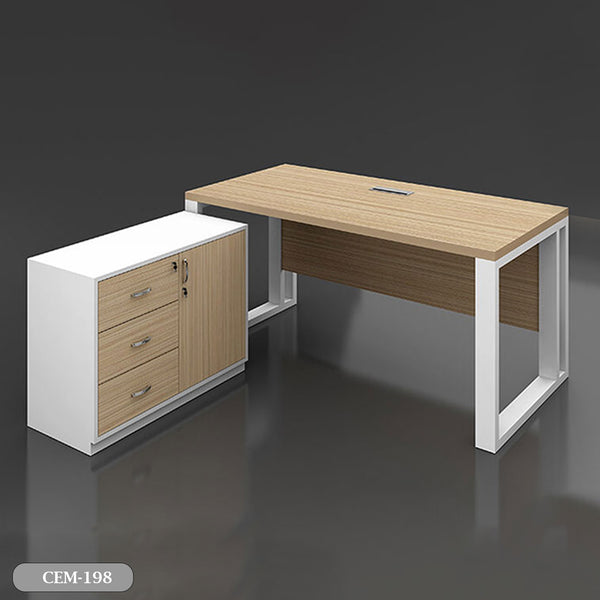 Spanish MDF Employee Desk - CEM-198