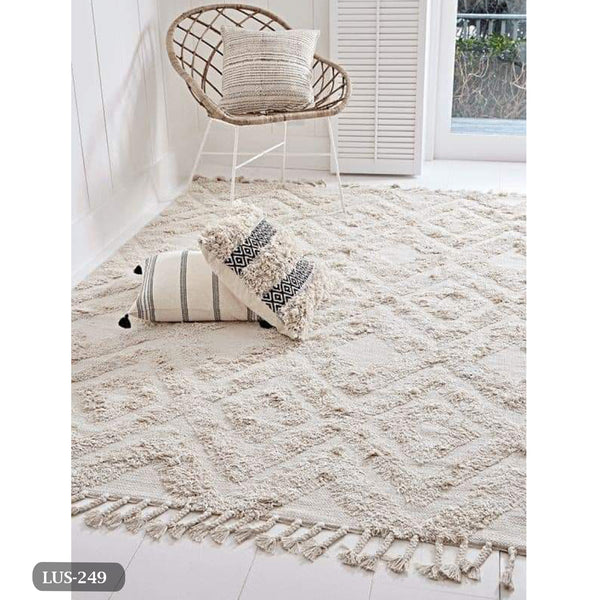 Handmade pure wool rug - 200x150cm - LUS-249