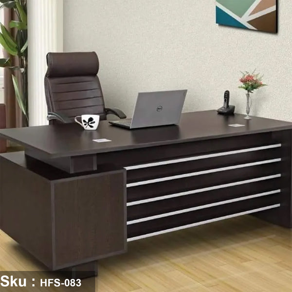 High-Quality MDF Wood Manager's Desk - HFS-083