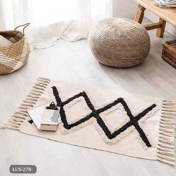 Handmade pure wool rug - 70x100cm - LUS-278