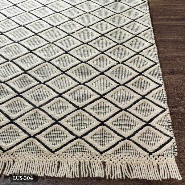 Handmade pure wool rug - 200x150cm - LUS-304