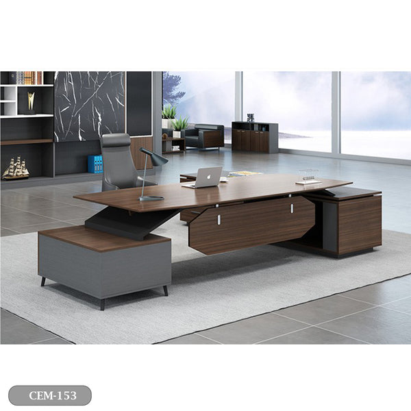 High quality Spanish MDF wood manager desk - CEM-153