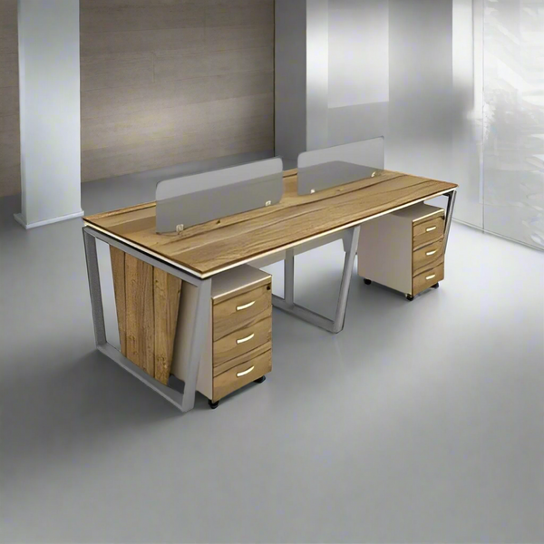 Spanish MDF wood workstation - CEM-021