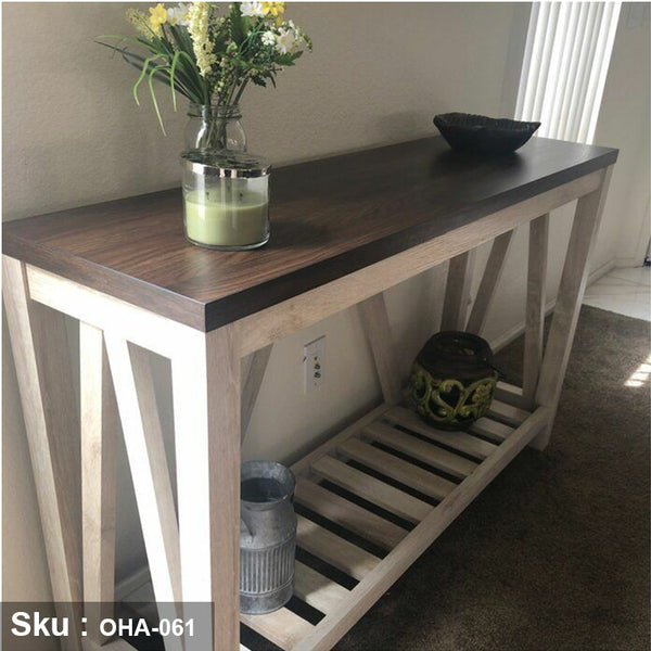 Swedish Wood Console - OHA-061