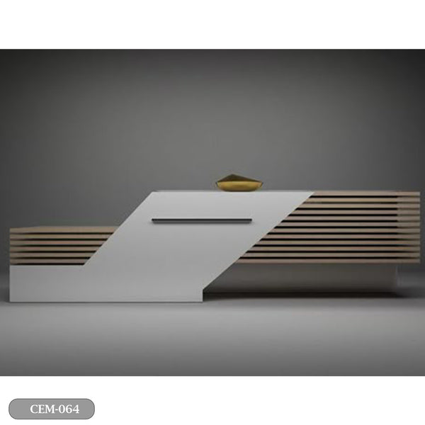 مكتب استقبال - Reception Counter - خشب MDF اسباني - CEM-064