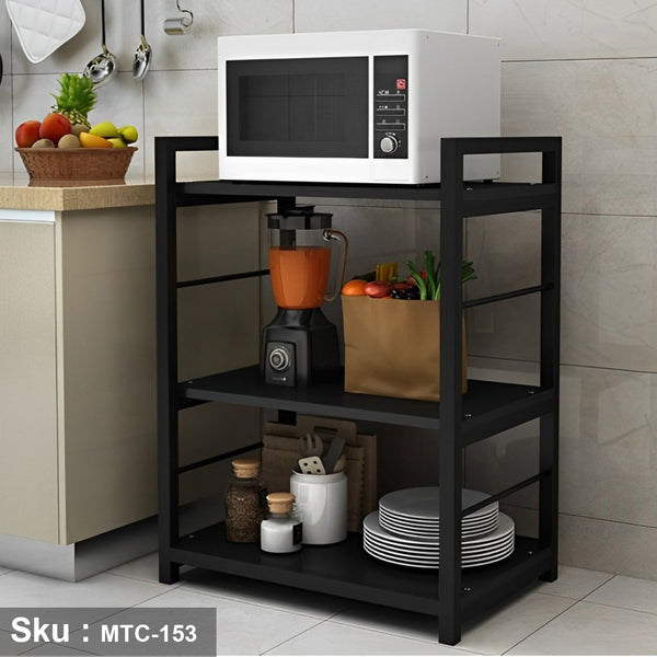 Electrostatic paint metal kitchen storage unit -MTC-153