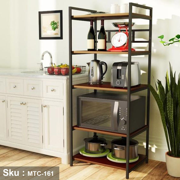 Electrostatic paint metal kitchen storage unit -MTC-161