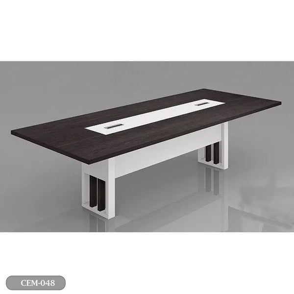 Meeting table - 240x120 - Spanish MDF wood with metal chassis - CEM-048