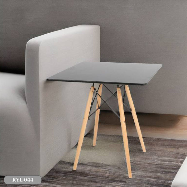 Melamine Layered MDF Tablet with Beech Wood Legs and Iron Chassis 120x75cm - RYL-044