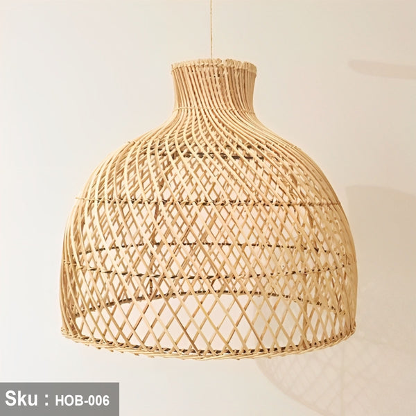 Bamboo Wood Chandelier - HOB-006 - 45cmx40cm