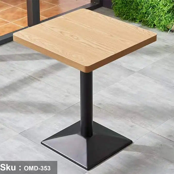 Natural wood dining table - OMD-353