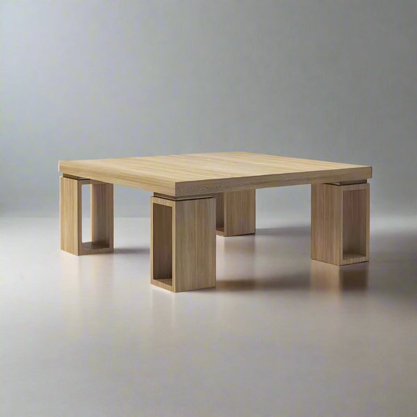 Natural wood coffee table - OEN-012