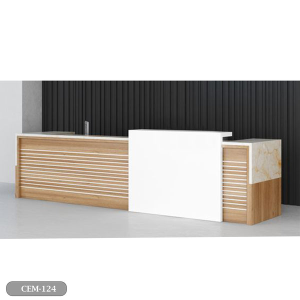 Meeting table - 240x120 - Spanish MDF wood with metal chassis - CEM-063