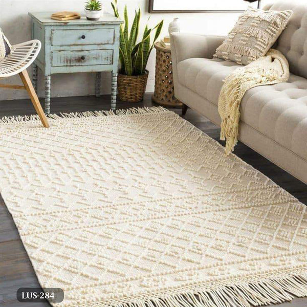 Handmade pure wool rug - 200x150cm - LUS-284