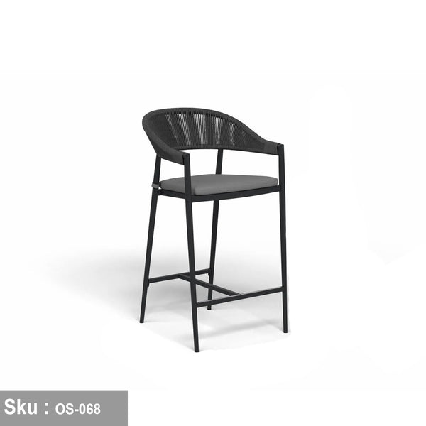 Nivala Bar Stool Ropes - Black