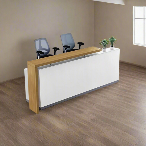 Reception desk - Reception Counter - Spanish MDF wood - CEM-098