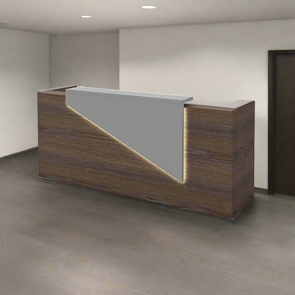 Reception desk - Reception Counter - Spanish MDF wood - CEM-080