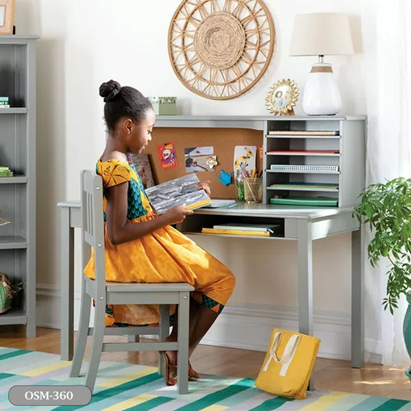 High quality wooden countertop children's desk with office chair - OSM-360