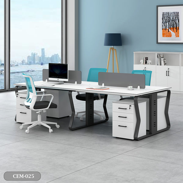 Spanish MDF wood workstation - CEM-025