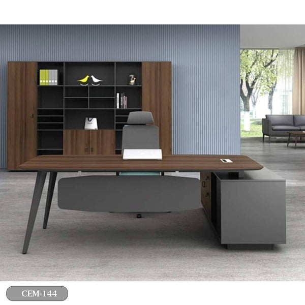 High quality Spanish MDF wood manager desk - CEM-144