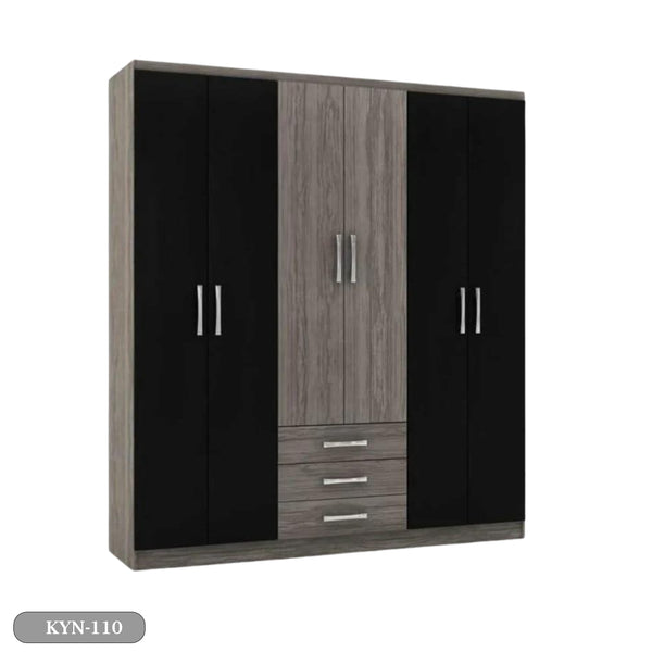 MDF wood wardrobe with melamine layer - KYN-110