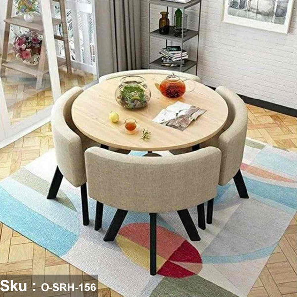 Beech Wood Dining Set - O-SRH-156