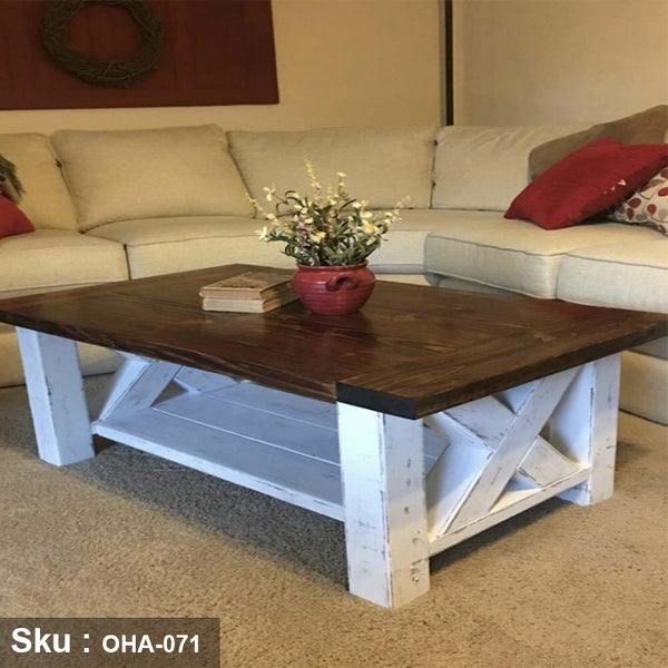 Swedish Wood Coffee Table - OHA-071