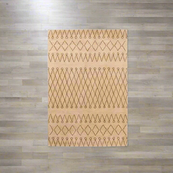 Handmade pure wool rug - 200x150cm - LUS-261