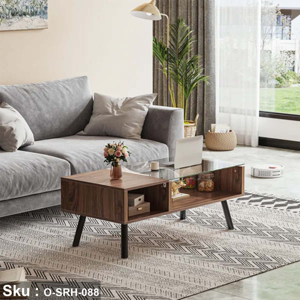 High quality MDF wood coffee table - O-SRH-088